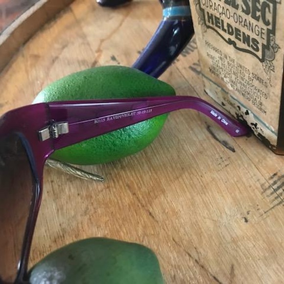 BETSEY JOHNSON Violet Rhinestone UV Sunglasses 26 main image 4